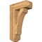 Ekena Millwork Legacy Craftsman Rough Sawn Bracket w/ Offset Brace, Western Red Cedar, 8"W x 22"D x 34"H BKT0806X22X34LEC04RWR - alternate 1